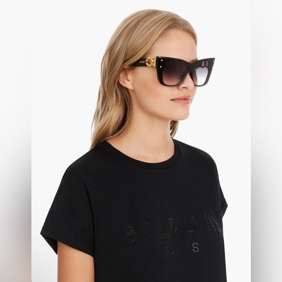 Balmain Cat eye sunglasses. - Picture 2 of 12